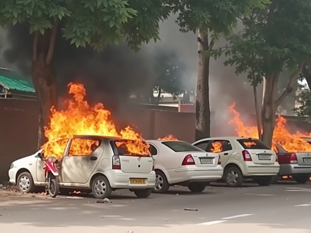 उदयपुर में छात्र पर जानलेवा हमले के बाद तनाव, वाहनों में तोड़फोड़ और आगजनी